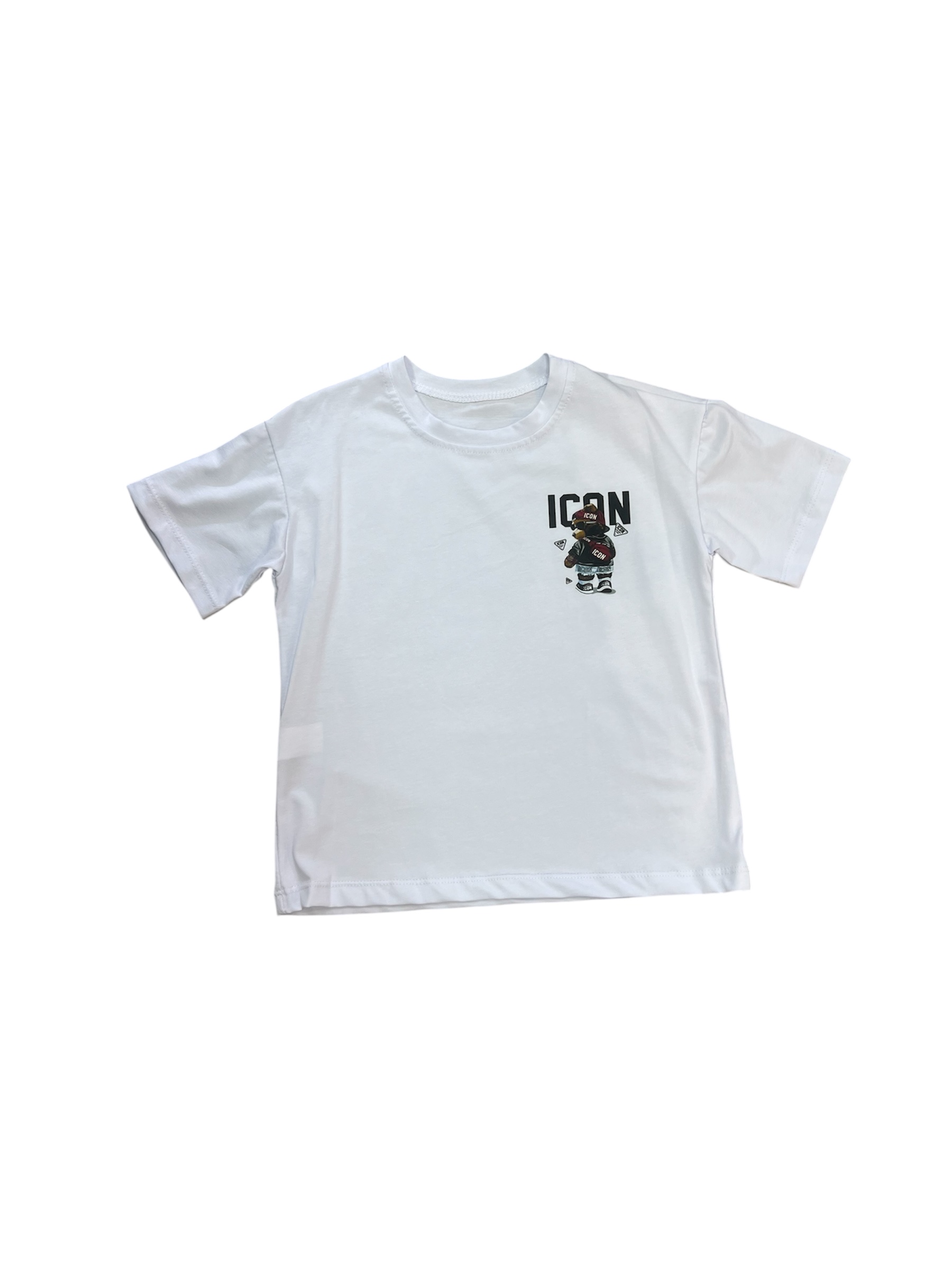 ‘Bear ‘ jongens T-shirt Crème.