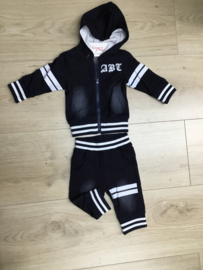 ‘Abc’ baby setje blauw.