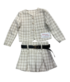 'Jutta 'Baby Setje Crème