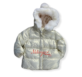 'Sofia ' Baby winter jas Creme