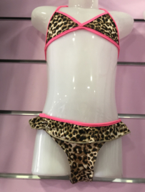 ‘Kim’ tijger bikini roze.