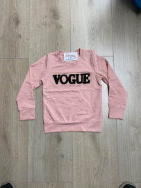 ‘Vogue’ meisjes trui roze.