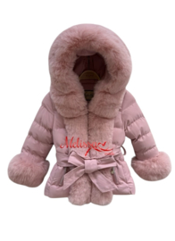 ' Alexia ' Winter Meisjes Jas roze.