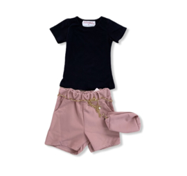 ‘Miranda ‘ hotpants roze.