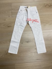 mesh stortbui Ideaal Witte jongens broek. | Broeken | Melissa Mode - Exclusieve & Betaalbare  Kinderkleding