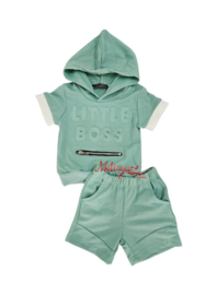'Jasper' Baby setje Groen.