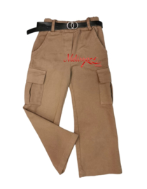 'Cargo' Meisjes broek zwart.