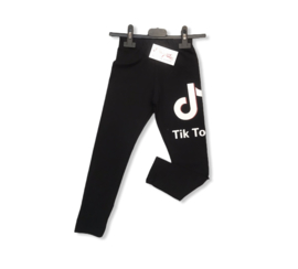 Tik Tok legging zwart.