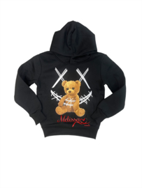 'Bear' Jongens Hoodie Zwart  X.