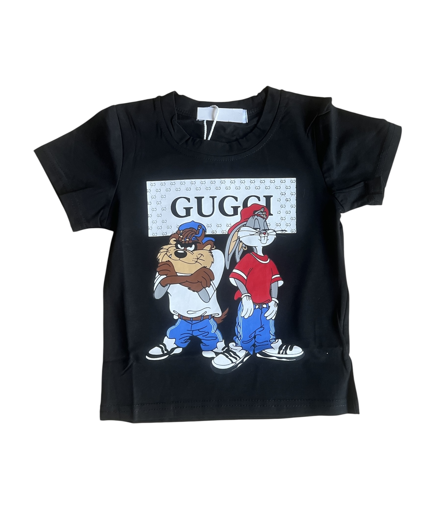‘Jordy ‘ T-shirt zwart.
