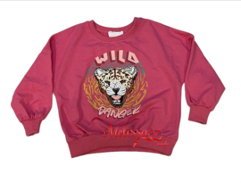 'Wild' meisjes sweater Roze.