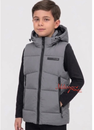 i-con jongens bodywarmer grijs