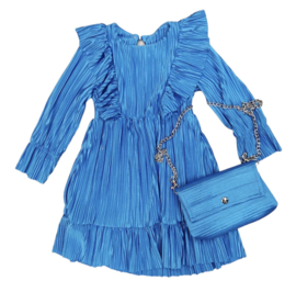 ‘Bella’ baby jurk blauw .