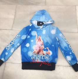 ‘Barbie ‘meisjes Hoody blauw