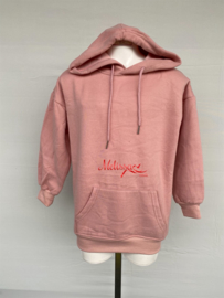 Even Hoody roze.