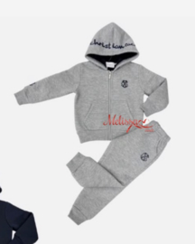 ‘Dave ‘ Baby setje grijs.