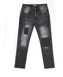 ‘Ferry ‘ jongens jeans broek zwart 118