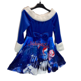 ' Nowel ' meisjes Dress blauw .