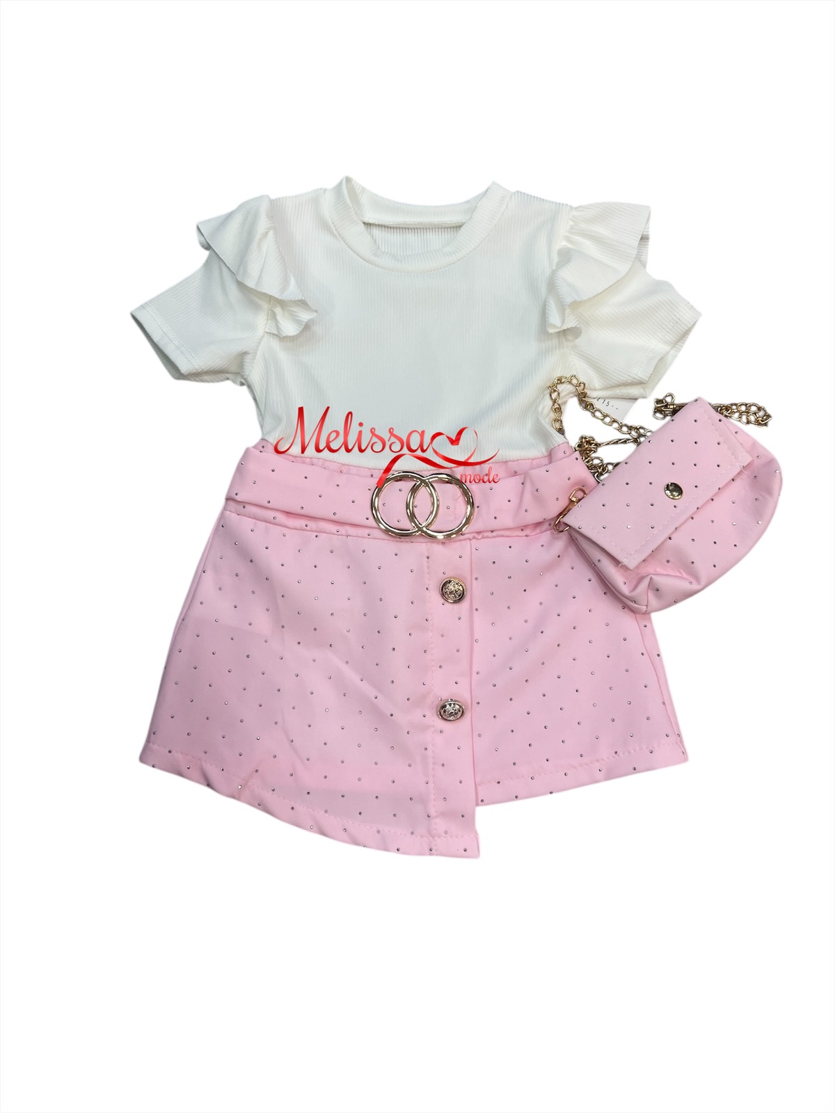 'Roya ' Baby jurk roze .