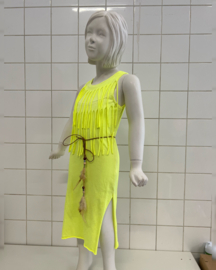 ‘Miranda ’ meisjes Ibiza jurk yellow.