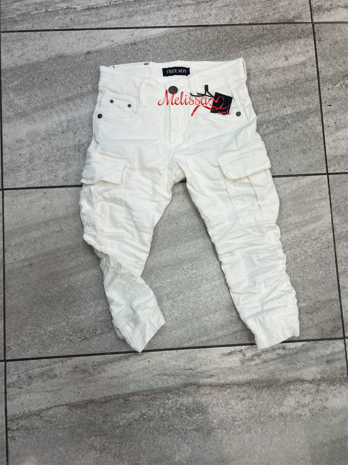 ‘Gargo’ Witte jongens broek.