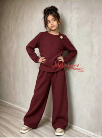 ' Sammy' Meisjes setje bordo