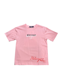 ‘Chicago’ Jongens t-shirt roze.