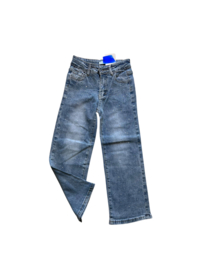 'Ruya' glitter broek blauw.