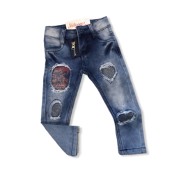 ‘Timmy’Baby broek blauw.