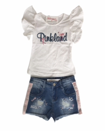 ‘Love’ hotpants.