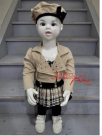 'Sofia ' Baby setje oranje.
