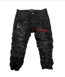 ‘Ronny ‘ jongens jeans zwart 75-m.