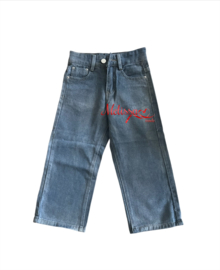 ‘ Nikki’ meisjes glitter broek jeans.