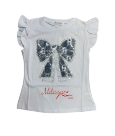 ‘Vlinder ’ meisjes trui wit.