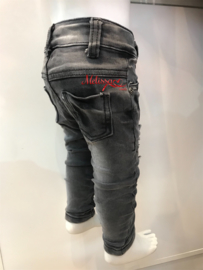 ‘Dubbel ‘ rits baby jeans.