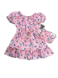 'Unicorn  ' Baby jurk Roze.