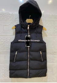 'Canty' Gewatteerde bodywarmer bruin.