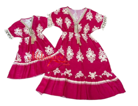 ‘Maria’ Dames jurk Roze.