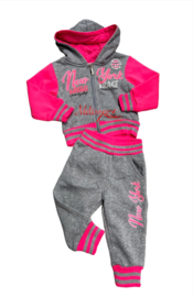 'New York' Baby setje roze.