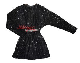 ‘Jenny ‘ Meisjes Glitter Dress Groen.