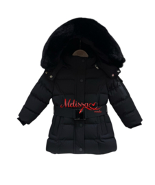 'Nikki ' baby winter Jas Zwart.
