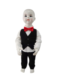 ‘Dave’ 4 delige baby setje wit.