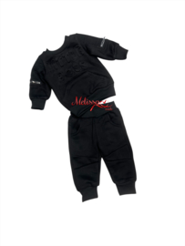 ‘Little Boss ‘ Baby setje zwart