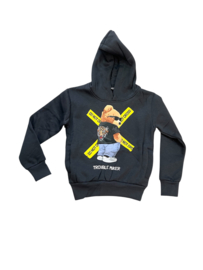 ‘ Bear‘ jongens Hoodie Grijs.