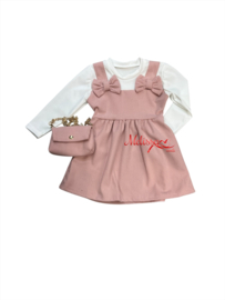 'Elly' Baby jurk roze