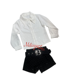 ‘Kim ‘ baby blouse Wit.