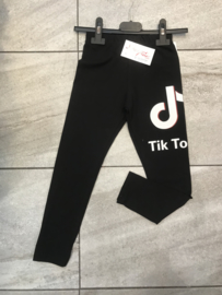 Tik Tok legging zwart.