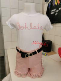 'Cindy ' Meisjes Hotpants Roze.