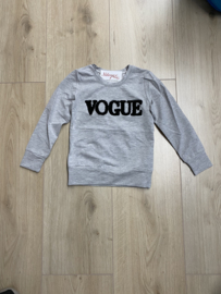 ‘Vogue’ meisjes trui grijs