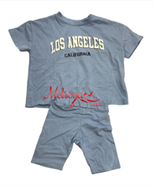 'Los Angels' Meisjes Setje Blauw .